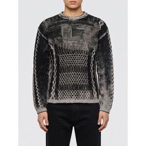 Diesel Men Abstract-Pattern Crewneck Jumper Diesel In Cotton Blend